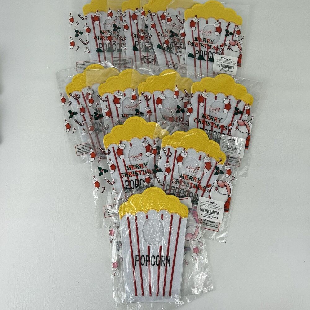 11 Elf On A Shelf Costume Popcorn Dress Up Prop Prank Lot Felt Photo Holder